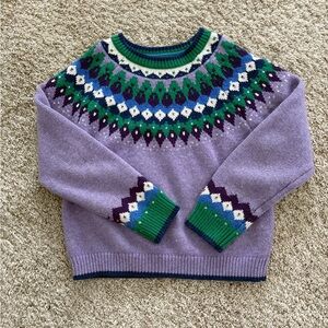 Mini Boden fairisle Sweater